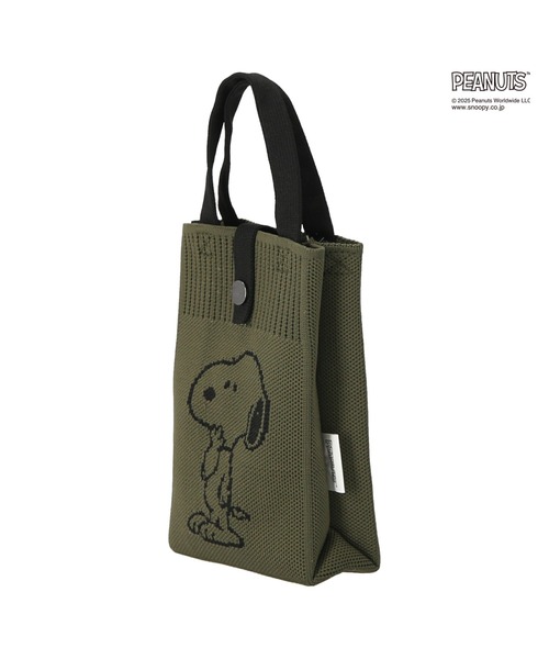 PEANUTS（ピーナッツ）の「PEANUTS  ニットショルダーバッグ（ショルダーバッグ・レディース・ブラック/アイボリー/カーキ・FREE）」の10枚目の写真