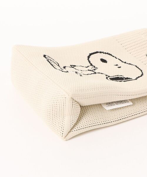PEANUTS（ピーナッツ）の「PEANUTS  ニットショルダーバッグ（ショルダーバッグ・レディース・ブラック/アイボリー/カーキ・FREE）」の16枚目の写真