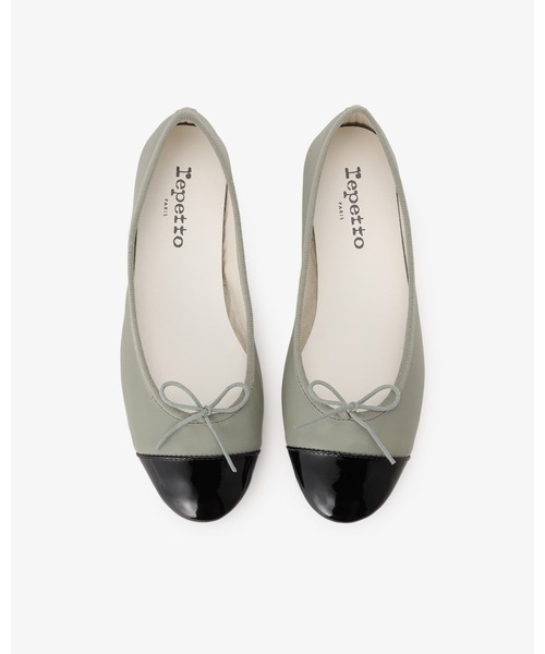 Repetto(レペット)の「Flora バレエフラット - ラバーソール - EUサイズ / V4254VVE(バレエシューズ・レディース・セージグリーン・38.5/38/37.5/37/36.5/36)」の2枚目の写真