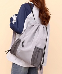 SHEPP（シープ）の「【26年春新作】バンジーコード ゴープコア ナイロン ナップサック（バックパック/リュック）」