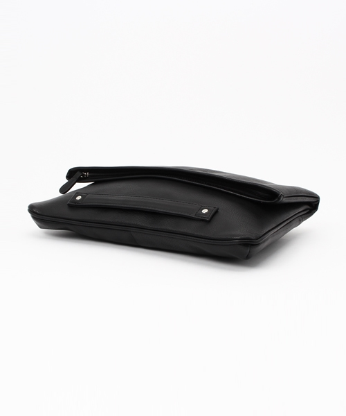 GLOBAL WORK（グローバルワーク）の「フェイクレザークラッチバッグ/710420（クラッチバッグ・メンズ・ベージュ/ネイビー/カーキ/ブラック・FREE）」の8枚目の写真