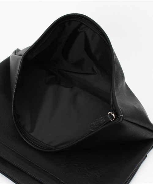 GLOBAL WORK（グローバルワーク）の「フェイクレザークラッチバッグ/710420（クラッチバッグ・メンズ・ベージュ/ネイビー/カーキ/ブラック・FREE）」の12枚目の写真