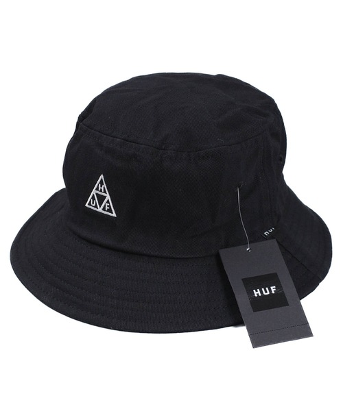 HUF（ハフ）の「【T17】【HUF/ハフ】ESSENTIALS TT BUCKET（ハット・メンズ・ブラック・S/M/L/XL）」の2枚目の写真