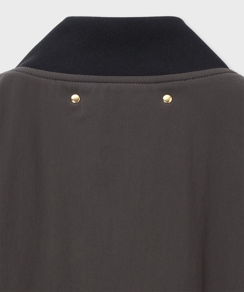 Paul Smith(ポールスミス)の「パフォーマンスストレッチ MA-1ブルゾン / 163108 275U(ブルゾン・メンズ・ブラック/ダークグレー・SMALL/MEDIUM/LARGE/X-LARGE)」の8枚目の写真