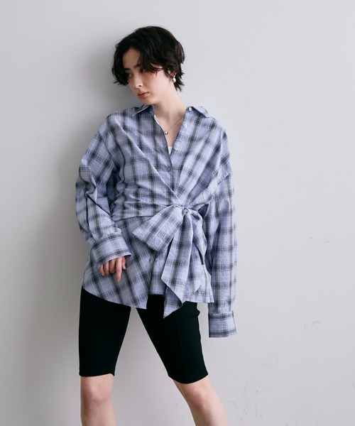 Trish（トリッシュ）の「リブサイクルパンツ(バイカーパンツ)(テレコカプリパンツ)（その他パンツ・レディース・ブラック/ブラック系2・FREE）」の11枚目の写真