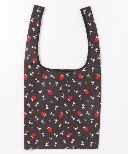 FRUIT OF THE LOOM(フルーツオブザルーム)の「【FRUIT OF THE LOOM/フルーツオブザルーム】FRUIT OF THE LOOM x PEANUTS エコバッグS1(エコバッグ/サブバッグ・メンズ・チャコールグレー/アイボリー・FREE)」の19枚目の写真