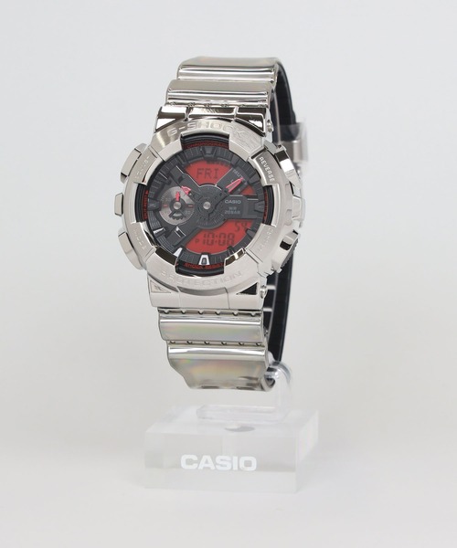 G-SHOCK(ジーショック)の「FINE METALLIC SERIES / GM-110YRA-8AJF(アナログ腕時計・メンズ・シルバー・FREE)」の6枚目の写真