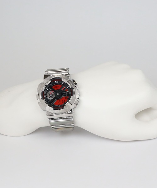 G-SHOCK(ジーショック)の「FINE METALLIC SERIES / GM-110YRA-8AJF(アナログ腕時計・メンズ・シルバー・FREE)」の12枚目の写真