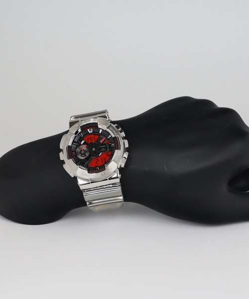 G-SHOCK(ジーショック)の「FINE METALLIC SERIES / GM-110YRA-8AJF(アナログ腕時計・メンズ・シルバー・FREE)」の13枚目の写真