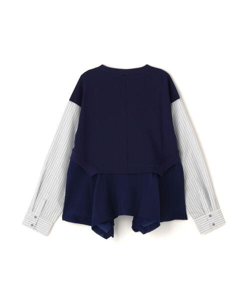 AULA AILA(アウラアイラ)の「AULA AILA/アウラアイラ/別注ストライプスリーブプルオーバー(Tシャツ/カットソー・レディース・ホワイト/その他18・0)」の3枚目の写真