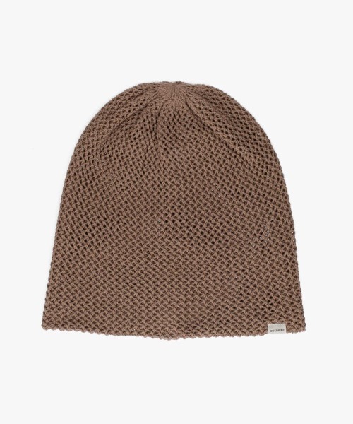 OVERRIDE（オーバーライド）の「OVERRIDE  OGC MESH BEANIE / オーバーライド（ニットキャップ/ビーニー・メンズ・ブラック/ピンク/ブラウン/ブルー・57~59cm）」の3枚目の写真