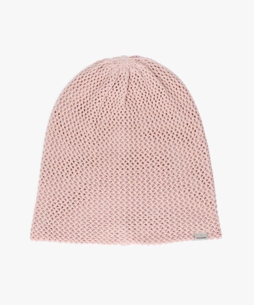 OVERRIDE（オーバーライド）の「OVERRIDE  OGC MESH BEANIE / オーバーライド（ニットキャップ/ビーニー・メンズ・ブラック/ピンク/ブラウン/ブルー・57~59cm）」の4枚目の写真