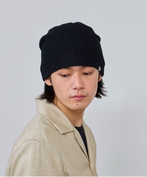 OVERRIDE（オーバーライド）の「OVERRIDE  OGC MESH BEANIE / オーバーライド（ニットキャップ/ビーニー・メンズ・ブラック/ピンク/ブラウン/ブルー・57~59cm）」の16枚目の写真