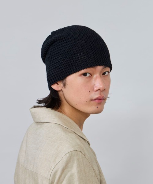 OVERRIDE（オーバーライド）の「OVERRIDE  OGC MESH BEANIE / オーバーライド（ニットキャップ/ビーニー・メンズ・ブラック/ピンク/ブラウン/ブルー・57~59cm）」の19枚目の写真
