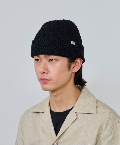 OVERRIDE（オーバーライド）の「OVERRIDE  OGC MESH BEANIE / オーバーライド（ニットキャップ/ビーニー・メンズ・ブラック/ピンク/ブラウン/ブルー・57~59cm）」の20枚目の写真