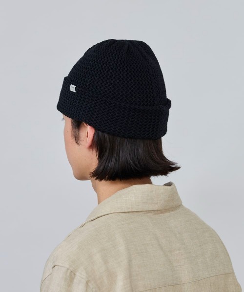 OVERRIDE（オーバーライド）の「OVERRIDE  OGC MESH BEANIE / オーバーライド（ニットキャップ/ビーニー・メンズ・ブラック/ピンク/ブラウン/ブルー・57~59cm）」の21枚目の写真