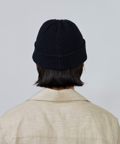 OVERRIDE（オーバーライド）の「OVERRIDE  OGC MESH BEANIE / オーバーライド（ニットキャップ/ビーニー・メンズ・ブラック/ピンク/ブラウン/ブルー・57~59cm）」の22枚目の写真