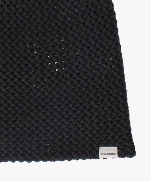 OVERRIDE（オーバーライド）の「OVERRIDE  OGC MESH BEANIE / オーバーライド（ニットキャップ/ビーニー・メンズ・ブラック/ピンク/ブラウン/ブルー・57~59cm）」の6枚目の写真