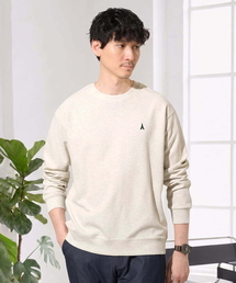 \毎年、支持率No.1カットソー/ アゼダブルフェイス1ポイント刺繍カットソー【イージーケア/洗濯機で洗える/毛玉になりにくい】