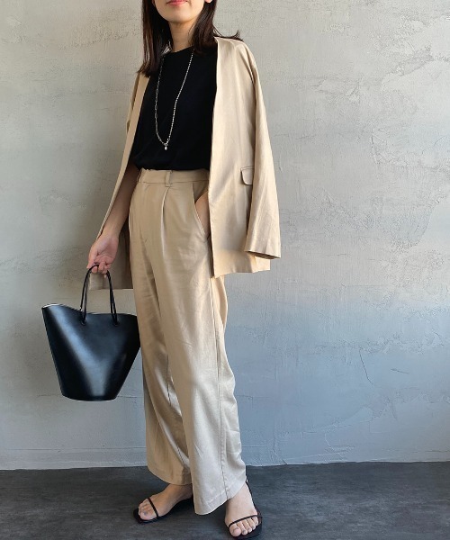 HANES（ヘインズ）の「【WEB先行予約】[HANES/ヘインズ] 2P FOR HER ジャパンフィット ノースリーブパックTシャツ(アソート)（タンクトップ・レディース・ホワイト×ブラック・L/M）」の6枚目の写真