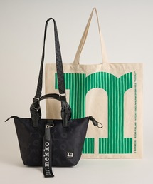 marimekko | 【ZOZO限定 ノベルティ付】Unikko / tote shoulder bag S black(ショルダーバッグ)