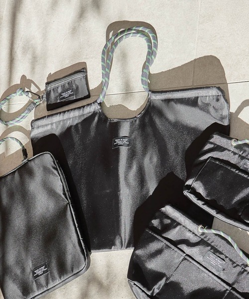 LAKOLE(ラコレ)の「ロープハンドルトートバッグ / 638252(トートバッグ・レディース・ブラック/グレー・FREE)」の1枚目の写真