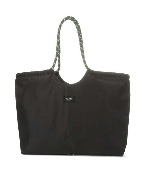 LAKOLE(ラコレ)の「ロープハンドルトートバッグ / 638252(トートバッグ・レディース・ブラック/グレー・FREE)」の10枚目の写真
