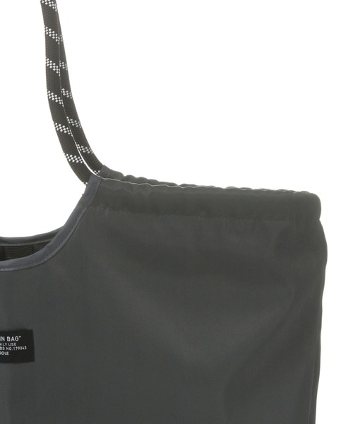 LAKOLE(ラコレ)の「ロープハンドルトートバッグ / 638252(トートバッグ・レディース・ブラック/グレー・FREE)」の4枚目の写真