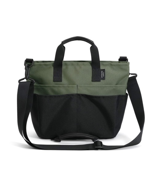 STANDARD SUPPLY（スタンダードサプライ）の「スタンダードサプライ / ECO STEP エコステップ / 2WAY UTILITY TOTE S ツーウェイユーティリティトートエス（トートバッグ・レディース・ブラック/オリーブ系・FREE）」の7枚目の写真