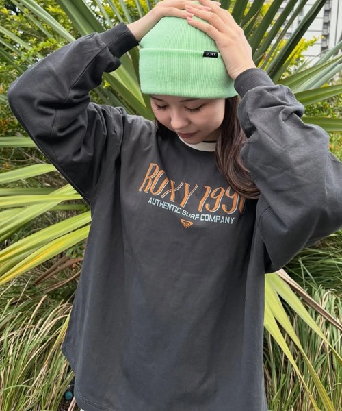 ROXY(ロキシー)の「ROXY ウィメンズ ROXY 1990 長袖Tシャツ ロンT ドロップショルダー 【2026年春夏モデル】/ロキシーリンガーネックバックプリントロンT(Tシャツ/カットソー・レディース・グレー/ブラック/ホワイト/レッド・LARGE/MEDIUM/SMALL)」の13枚目の写真