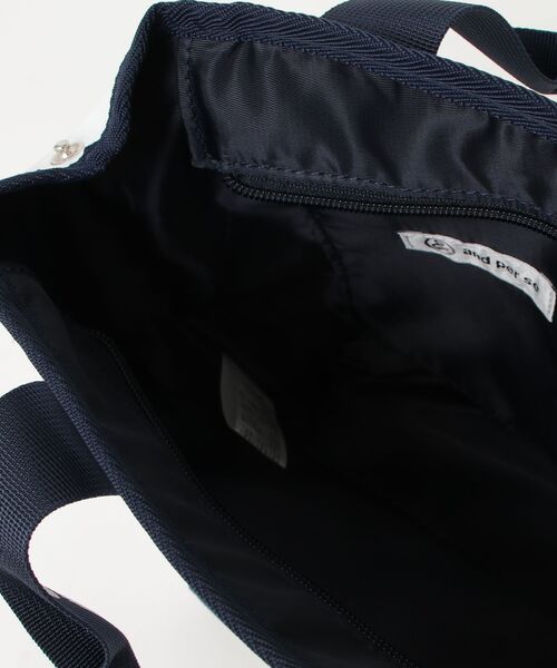 and per se（アンパスィ）の「定番カートバッグ（トートバッグ・メンズ・ブラック/ホワイト/ネイビー/ブラウン・ONE SIZE）」の8枚目の写真