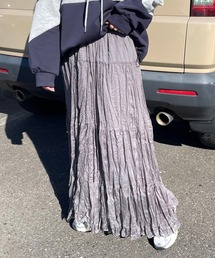 CRB（シーアールビー）の「ティアードロングスカート（スカート）」