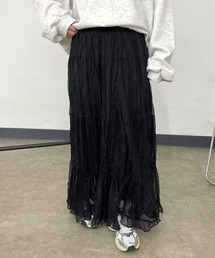 CRB（シーアールビー）の「ティアードロングスカート（スカート）」