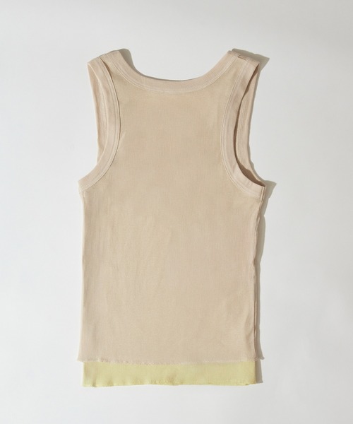 Healthknit(ヘルスニット)の「【Healthknit】2枚セット ベーシックタンクトップ 2Pセット タンクトップ レイヤード 重ね着 HR26S-L303(タンクトップ・レディース・ベージュ系その他2/ベージュ系その他/ブラック系1・FREE)」の13枚目の写真