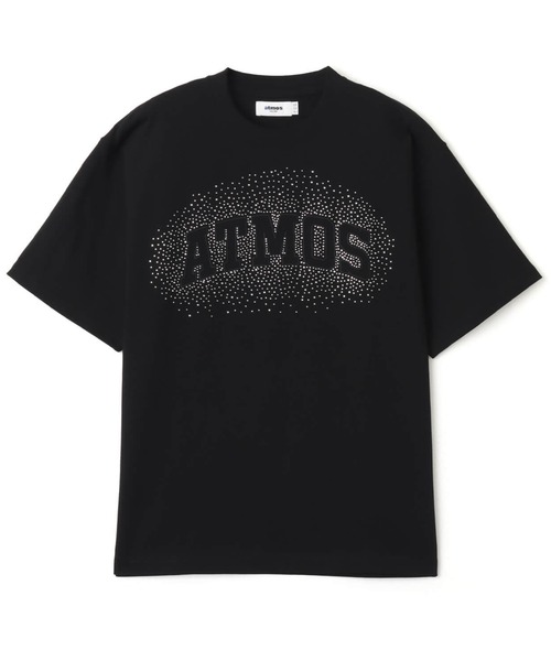 atmos(アトモス)の「atmos Sequins Logo T-shirt / アトモス シークインズ ロゴ T-シャツ(Tシャツ/カットソー・メンズ・ブルー/ブラック/ホワイト・M/XL/L)」の4枚目の写真