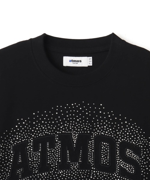 atmos(アトモス)の「atmos Sequins Logo T-shirt / アトモス シークインズ ロゴ T-シャツ(Tシャツ/カットソー・メンズ・ブルー/ブラック/ホワイト・M/XL/L)」の5枚目の写真
