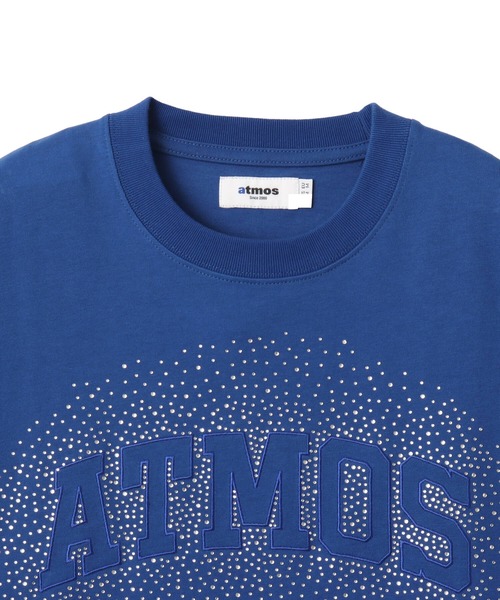 atmos(アトモス)の「atmos Sequins Logo T-shirt / アトモス シークインズ ロゴ T-シャツ(Tシャツ/カットソー・メンズ・ブルー/ブラック/ホワイト・M/XL/L)」の10枚目の写真