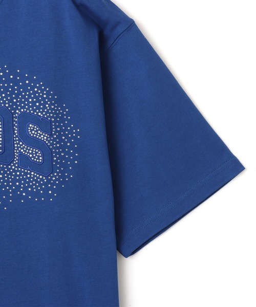 atmos(アトモス)の「atmos Sequins Logo T-shirt / アトモス シークインズ ロゴ T-シャツ(Tシャツ/カットソー・メンズ・ブルー/ブラック/ホワイト・M/XL/L)」の11枚目の写真