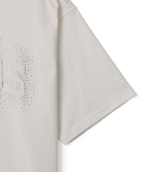 atmos(アトモス)の「atmos Sequins Logo T-shirt / アトモス シークインズ ロゴ T-シャツ(Tシャツ/カットソー・メンズ・ブルー/ブラック/ホワイト・M/XL/L)」の16枚目の写真