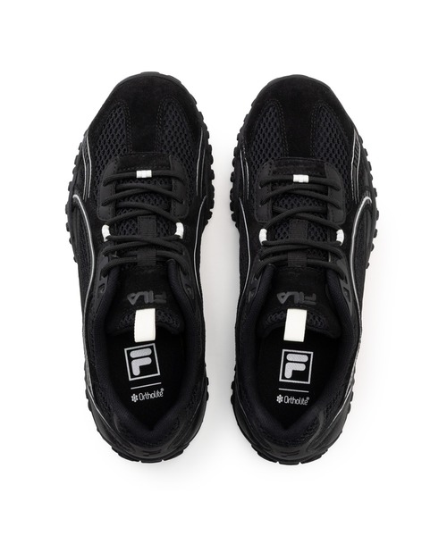 FILA（フィラ）の「FILA ECHAPPE MS LJ（スニーカー・メンズ・ブラック・23.0cm/23.5cm/24.0cm/24.5cm/25.0cm/25.5cm/26.0cm/26.5cm/27.0cm/27.5cm/28.0cm/29.0cm）」の2枚目の写真