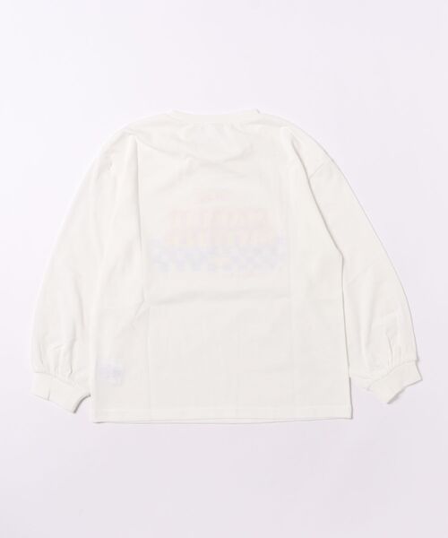 ANAP kids(アナップキッズ)の「ダイナーロゴプリントロンT(Tシャツ/カットソー・キッズ・ライトブルー/ホワイト/ブラック・130/120/110)」の11枚目の写真