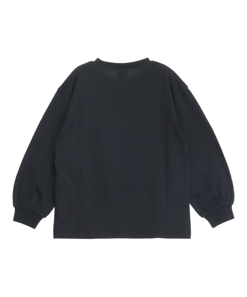 ANAP kids(アナップキッズ)の「ダイナーロゴプリントロンT(Tシャツ/カットソー・キッズ・ライトブルー/ホワイト/ブラック・130/120/110)」の13枚目の写真