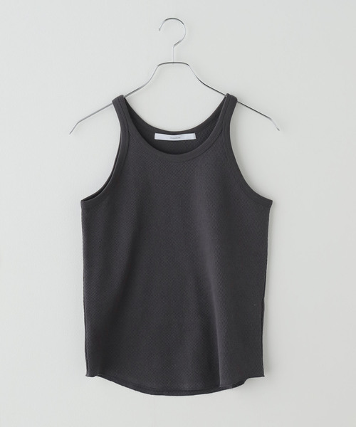 FRAMeWORK（フレームワーク）の「サーマルタンクトップ（タンクトップ・レディース・ホワイト/グレー/ブラック・FREE）」の3枚目の写真