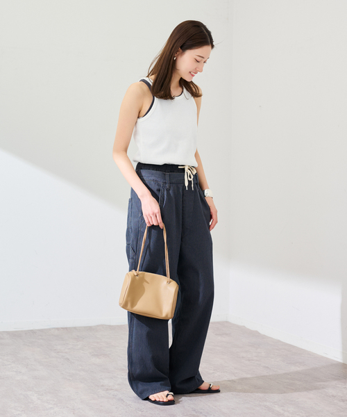 FRAMeWORK（フレームワーク）の「サーマルタンクトップ（タンクトップ・レディース・ホワイト/グレー/ブラック・FREE）」の8枚目の写真