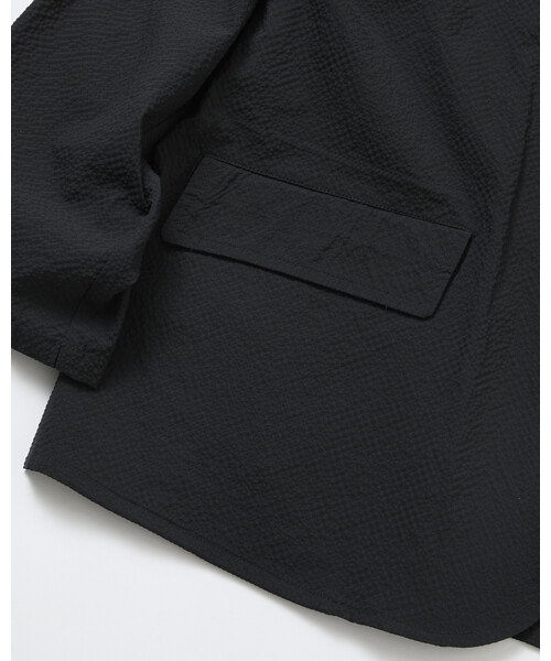 FREAK'S STORE（フリークスストア）の「限定展開 AiRide/エアライド リラックスフィット シアサッカー セットアップ/テーラードジャケット/ワイドスラックス/吸水速乾/UVカット（セットアップ・メンズ・チャコールグレー/ブラウン/ブラック/ネイビー・MEDIUM/SMALL/LARGE）」の17枚目の写真