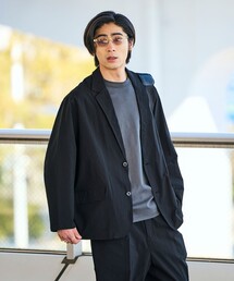 FREAK'S STORE（フリークスストア）の「<UVカット・接触冷感・吸水速乾> AiRide/エアライド リラックスフィット シアサッカー セットアップ/テーラードジャケット/ワイドスラックス/限定展開（セットアップ）」