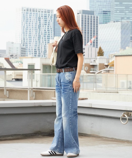 HANES(ヘインズ)の「Hanes/ヘインズ T-SHIRTS KURO/MOKU クルーネック 半袖Tシャツ 秋 秋服 2026年秋冬(Tシャツ/カットソー・メンズ・ブラック/グレー・M/L/XL)」の7枚目の写真