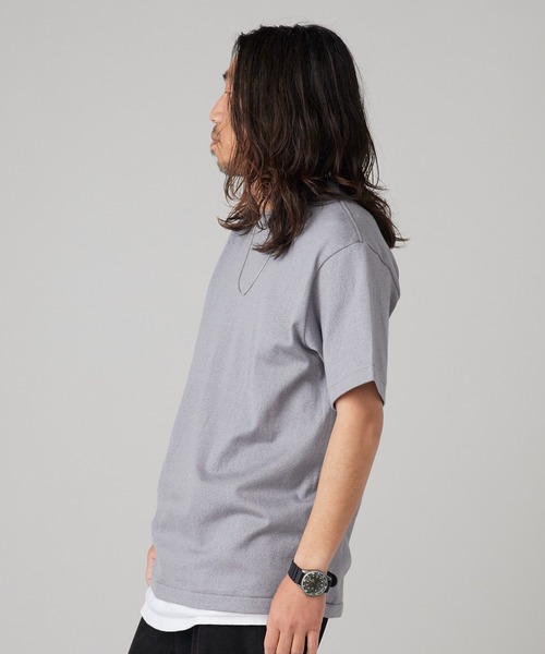 HANES(ヘインズ)の「Hanes/ヘインズ T-SHIRTS KURO/MOKU クルーネック 半袖Tシャツ 秋 秋服 2026年秋冬(Tシャツ/カットソー・メンズ・ブラック/グレー・M/L/XL)」の22枚目の写真