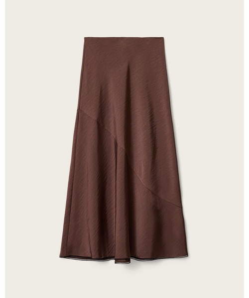 ALLSAINTS(オールセインツ)の「DARYA BIAS CUT MAXI SKIRT | DARYA バイアス カット マキシ スカート(スカート・レディース・ブラウン系その他・10/8/6/4)」の8枚目の写真