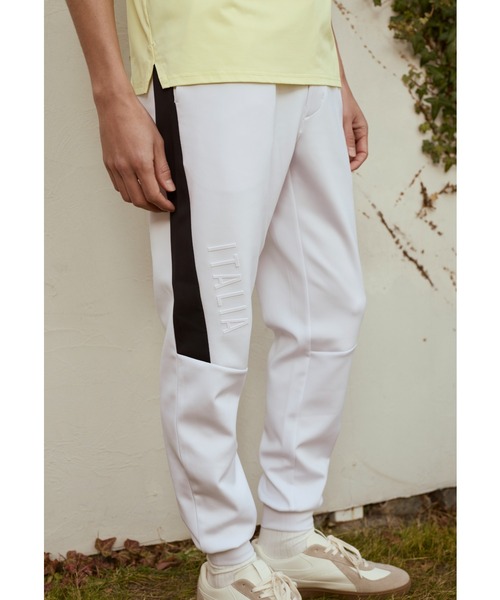 Kappa(カッパ)の「ジョガーパンツ(その他パンツ・メンズ・ホワイト/ブラック・XX-LARGE/X-LARGE/LARGE/MEDIUM)」の2枚目の写真